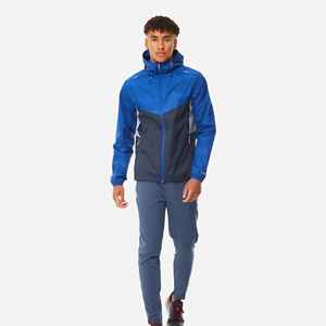 Pink <b>Black</b> Two Piece Men's Summer Outerwear Set Hooded <b>Windbreaker</b> Jacket Shorts Breathable Quick Dry Casual Sports Color - Product Image 1