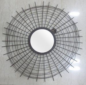 Miroir mural décoratif avec cadre, produit d'exportation de premier rang - Product Image 3