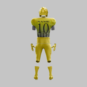Uniformes sublimés de football américain personnalisés de haute qualité Équipements de compression Étiquette personnalisée Sublimation de logo - Product Image 3