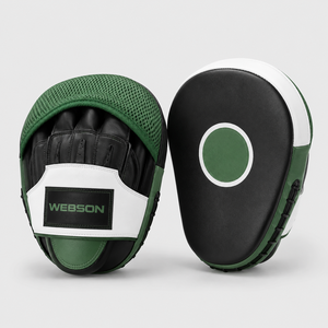 Webson Boxing <b>Focus</b> Mitts PU Leather for Closure Breathable Adjustable Wrist Strap Customized Packaging Training Martial Arts - Product Image 4