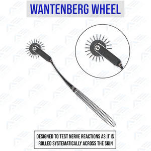 Marteau réflexe neurologique médical 5 en 1 Marteau Tromner à percussion Ensemble Instruments chirurgicaux médicaux Instruments médicaux - Product Image 6