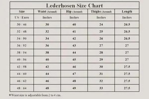 Shorts Bermuda en Lederhosen Noir pour Homme avec Broderie Dorée, Taille Haute, Fermeture Boutonnée, Style Décontracté, Tissu en Laine - Product Image 4