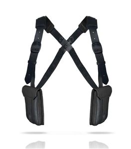 FAZMAX Bolso Táctico Oxford Negro, Mochila Bandolera Unisex, Forro de Cuero Genuino, Cremallera, Correa Desmontable - Product Image 3