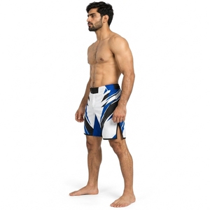 Modern Performance Men MMA <b>Shorts</b> Quick Dry Fabric Flexible Movement Athletic Clothing For Grappling And <b>Kickboxing</b> Practice - Product Image 3