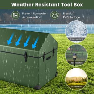 Contenitore da Esterno Impermeabile con Finestra Ventilata, Chiusura a Scatto Regolabile, Pieghevole per Campeggio, Cucina, Garage, Viaggi - Product Image 5