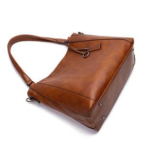 Bolso de Mano de Cuero PU Personalizado al por Mayor, Bolso de Hombro de Gran Capacidad para Mujer, Bolso de Mano de Moda - Product Image 2