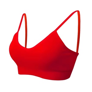 Custom Fitness Yoga Sport Activewear Mujeres Gym wear High Support Seamless Sports Bra Sujetador deportivo de cuello alto - Product Image 1