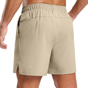 Pantalones Cortos Deportivos Ligeros para Hombre, de Secado Rápido, para Gimnasio, con Bolsillo con Cremallera, Venta al Por Mayor - Product Image 5