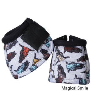 Botas de Protección para Caballos de Alta Calidad, Botas de Campana para Equitación, Carreras y Entrenamiento, Disponibles con Todos los Diseños Impresos - Product Image 2