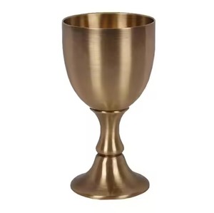 Cáliz Religioso de Metal Premium, Copa para la Sagrada Comunión, Artículos Religiosos para Iglesias - Product Image 2