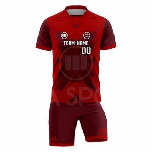 Football Uniform Wholesale Custom <b>Soccer</b> Teamwear Breathable Quick Dry Sports Clothing Supplier - Product Image 2