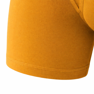 Lot de 5 caleçons formels respirants en coton et élasthanne pour hommes, taille mi-haute élastique, anti-frottement, imperméables, coupe-vent, séchage rapide - Product Image 5