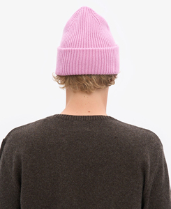 Gorro de Invierno Unisex de Alto Rendimiento, Color Rosa Sólido, Tejido, Estilo Casual, 100% Acrílico, Circunferencia de Cabeza 56-58CM - Product Image 2