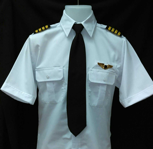 Camisas de Trabajo Personalizadas para Guardias de Seguridad, de Manga Corta, Blancas, de Poliéster y Algodón para Hombre - Product Image 3