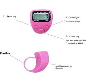 Contador inteligente SmartTap ClickPulse QuickCount Pro CountSync Finger InstaClick Tally SnapCount Ring de plástico estilo ángel - Product Image 4