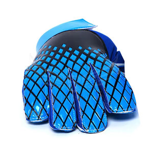 Gants de gardien de but en cuir respirant de haute qualité avec sangle de poignet imperméable et réglable - Couleurs et tailles personnalisables - Product Image 3