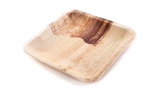 Square Palm Leaf <b>Disposable</b> <b>Plates</b> Biodegradable Compostable Eco-Friendly Dishwasher Safe Freezer Safe Takeaway Casual Style - Product Image 5