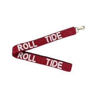 Sangles de sac à bandoulière perlées personnalisées, ceinture de sac perlée unique, pièces et accessoires de sac tendance, sangle design football Touch Down - Product Image 6