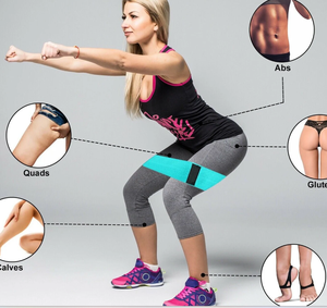 Bandas de Resistencia de Tela para Mujer, Bandas para Glúteos, Círculo de Cadera, Piernas, Glúteos, Ejercicios de Sentadillas - Product Image 3