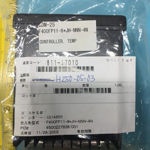 RKC F400FP11-8*JH-NNN-4N REX-F400 อุปกรณ์วัดอุณหภูมิ - อุปกรณ์และอะไหล่เซมิคอนดักเตอร์ระดับโลกที่เชื่อถือได้ - Product Image 1