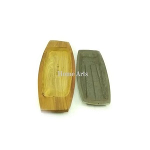 Plato para Servir Comida con Base de Hierro y Madera Hecho a Mano, Tamaño y Forma Personalizados, Calidad Exclusiva - Product Image 6