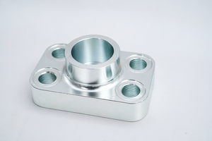 Precision Aluminum Mounting Flange Block for <b>Machinery</b>, Automation Equipment and Mechanical Assembly - Product Image 5