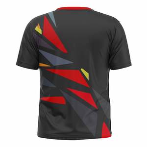 T-shirts de sport personnalisés de haute qualité 100% polyester, respirants, à séchage rapide, écologiques, mode masculine, fabricant OEM ODM - Product Image 3