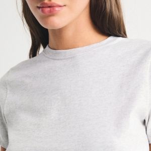 T-shirt en coton personnalisé pour femme, manches courtes, col rond, décontracté, basique, doux et respirant, fournisseur OEM ODM - Product Image 5