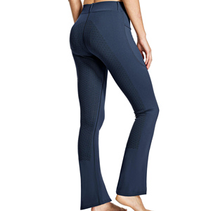 Jodhpurs et pantalons d'équitation personnalisés avec logo pour femmes, avec coutures de qualité et genouillères durables pour une tenue décontractée. - Product Image 2