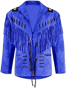 <b>Men</b>’s Designer Black Fringe Leather <b>Jacket</b> Western Cowboy <b>Suede</b> Coat with Tassels High Quality Custom Logo Fashion Outerwear - Product Image 3