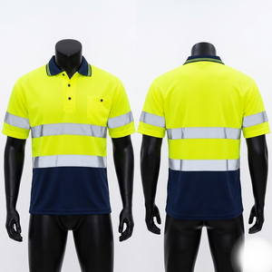 Camiseta Polo de Seguridad de Alta Visibilidad, 180 GSM, Tejido Transpirable Tipo Bird Eye, Panel Reflectante, Bordado Personalizado - Product Image 6