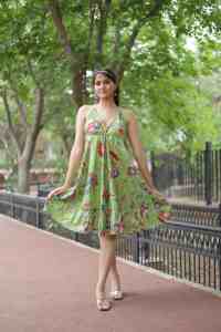 Vestido elegante de algodón hecho a mano indio para mujer, vestido de fiesta a la moda, vestido de novia para verano, regalo personalizado, vestido personalizado a la venta - Product Image 2