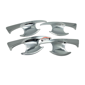 ABS อุปกรณ์เสริมฝาครอบตกแต่งสีโครเมี่ยมสำหรับ<span class=keywords><strong>2015</strong></span>ไฮลักซ์รีโว2019ส่วนโครเมี่ยมฝาครอบโคมไฟฝาครอบกระจกประตู - Product Image 3