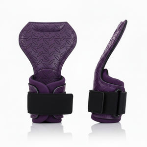 Agarraderas Profesionales para Levantamiento de Pesas con Correa Ajustable para Máxima Fuerza y Seguridad - Product Image 1