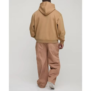 Nouveau Sweat à Capuche Brodé Sans Cordon Automne Hiver 2026 pour Homme, Manches Longues, Décontracté, Polyvalent, Style Urbain, 100% Coton, Séchage Rapide - Product Image 3