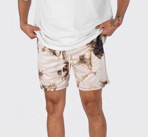 ODM Custom <b>Men's</b> Gym <b>Shorts</b> Plus Size 5 Inch Inseam Plain Polyester Street Wear Sublimation Solid Custom <b>Mesh</b> Basketball <b>Shorts</b> - Product Image 3
