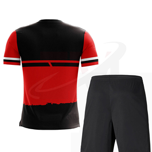 Uniforme de Fútbol para Jóvenes, Fabricante OEM, Conjunto de Uniforme Personalizado con Camiseta, Pantalones Cortos y Calcetines Impresos para Equipos - Product Image 2