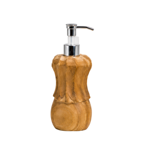 Ensemble de lavage des mains en teck de luxe ARTERRA, distributeur de savon liquide moderne pour hôtels, villas et maisons - Product Image 2