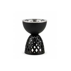 Acacia Wood Eco-friendly Long-lasting Incense Burner Stainless Steel Base Greek Pattern Modern Art Antique Style <b>Diffuser</b> - Product Image 2