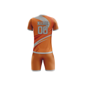 Camiseta de Fútbol al por Mayor, 100% Poliéster, Logotipo y Número del Equipo Personalizados, Uniformes de Fútbol Transpirables de Manga Corta Unisex - Product Image 4