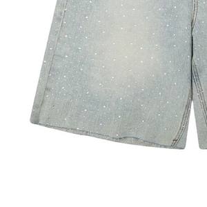 Pantalones Cortos de Diseño Elegante para Hombre, con Pedrería, Ligeros, Antiarrugas, Cómodos, Transpirables, de Alta Calidad, en Oferta - Product Image 3