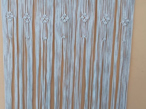 Tapiz de Macramé Bohemio Personalizado, Decoración de Pared de Cuerda de Algodón, Patrón Vertical Rectangular, Tema de Flores para Interiores, Bodas y Cumpleaños - Product Image 5