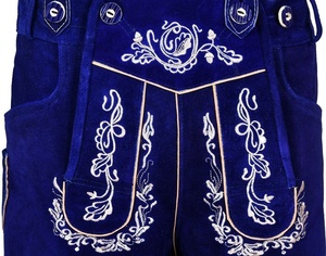 Custom Men's Lederhose Bavarian Prendas Trachten Alta Calidad Kurz Lederhose Cuero Real Con Logotipo Personalizado 2025 - Product Image 5