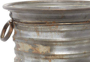 Maceta y macetas oxidadas para interiores y exteriores, casa de campo, fiestas en casa, cualquier tipo de personalización de decoración - Product Image 6