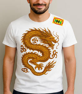 เสื้อยืดคอตตอน 100% พิมพ์ลายสกรีน แฟชั่นสำหรับทุกเพศทุกวัย ไซส์ใหญ่ ระบายอากาศได้ดี รับผลิตเสื้อยืดพร้อมสกรีนโลโก้ ขายส่ง - Product Image 6