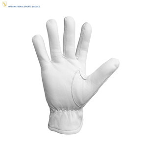 Gants blancs de qualité supérieure pour la franc-maçonnerie, avec broderie personnalisée, en tissu de coton doux et finition professionnelle - Product Image 2