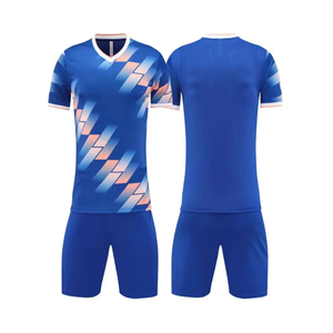 เซตเสื้อฟุตบอลน้ำหนักเบาอุปกรณ์กีฬาสำหรับทีม - Product Image 3