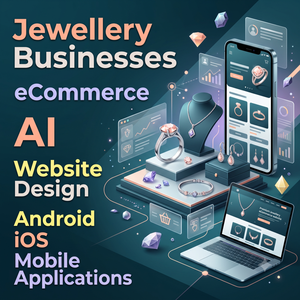 Logiciel ERP CRM AI pour les entreprises de bijouterie, applications mobiles Android iOS, conception de sites web, plugin WordPress Shopify, e-commerce - Product Image 2