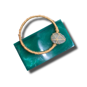 Figura Decorativa de Resina de Estilo Europeo, Ecológica, Pintada a Mano con Patrón Geométrico, de Lujo para Recepciones de Boda y Eventos de Moda - Product Image 3