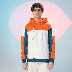 Nouvelle Collection Survêtement Homme 100% Coton Haute Qualité Épais Style Urbain Ample avec Panneaux Manches Personnalisables - Product Image 2